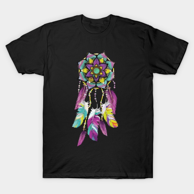 Inspirational DREAM CATCHER TSHIRT PURPLE DREAM CATCHER Girls Dream Catcher Teeshirts T